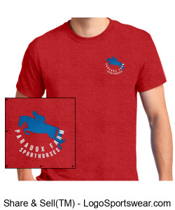 Gildan Ultra Cotton Adult Unisex Short Sleeve - Antique Cherry Red Design Zoom